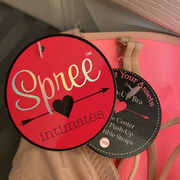 Spree Push-up Bra; Nude; 36B; NWT - Picture 4 of 5